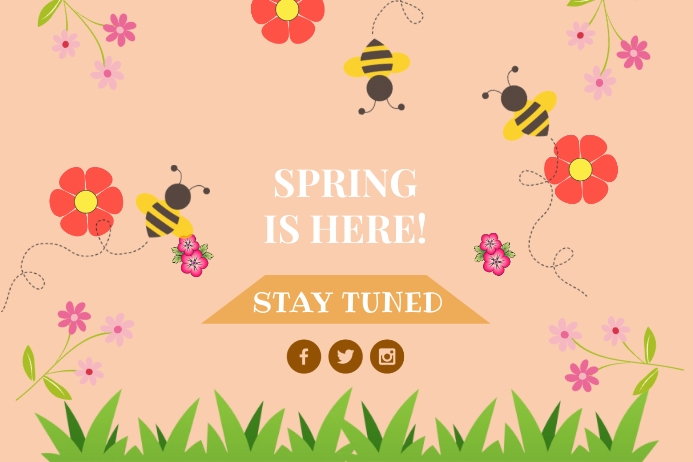 Spring Banner Template | PosterMyWall