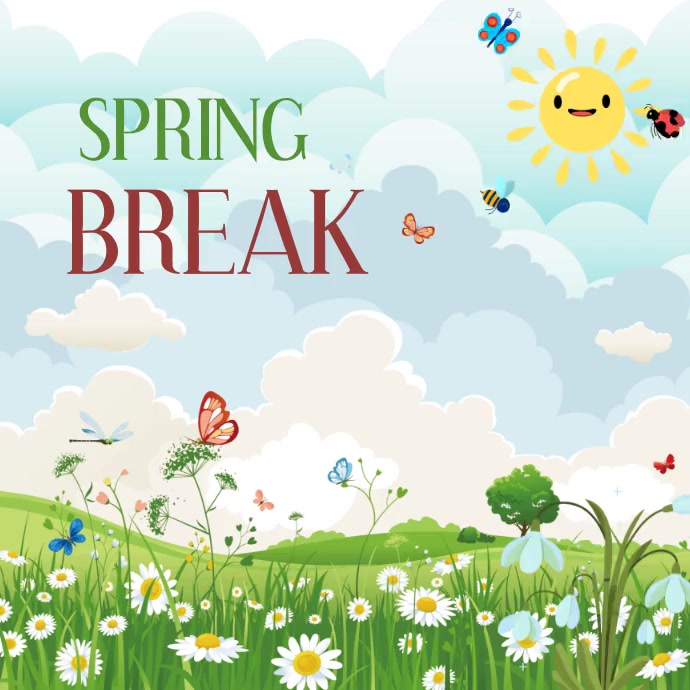 Spring break, poster Template | PosterMyWall
