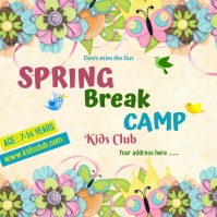 Spring Break Template | PosterMyWall