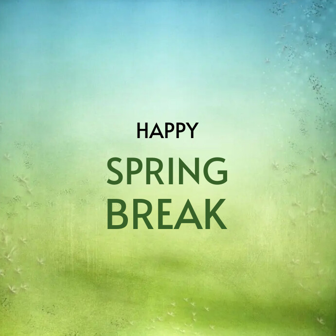 Spring Break Template | PosterMyWall