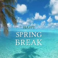 Spring Break Template | PosterMyWall