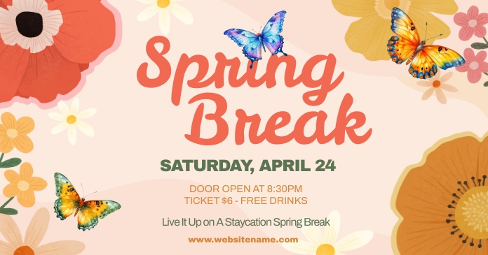 Plantilla de Spring Break | PosterMyWall