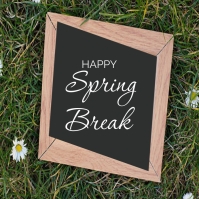 Spring break Instagram post Template | PosterMyWall