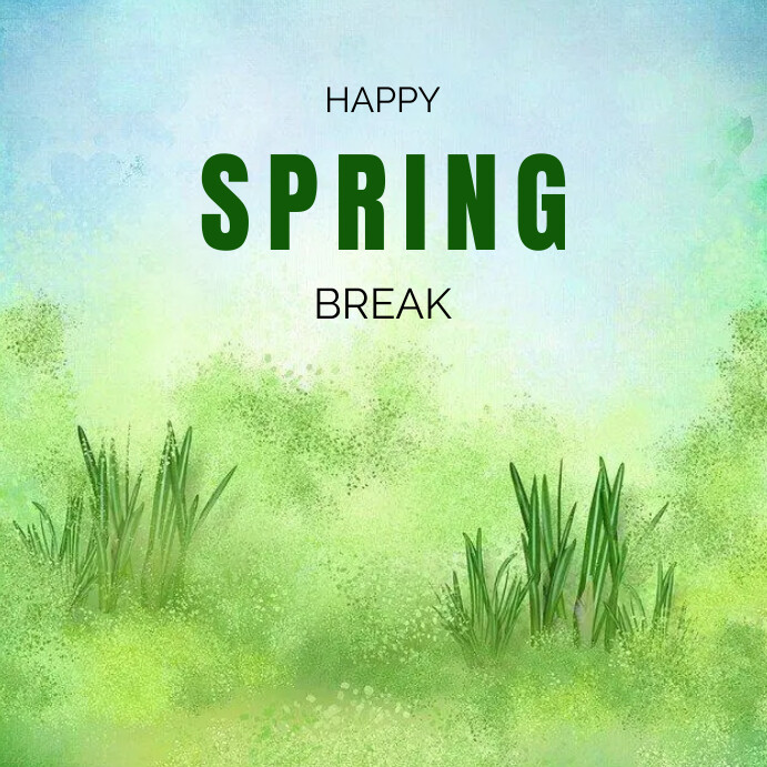 Spring Break Template | PosterMyWall