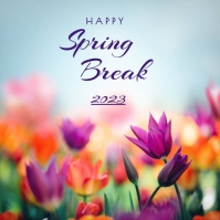 Spring Break Template PosterMyWall