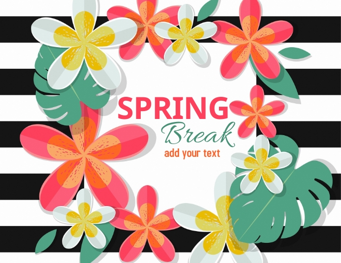 spring break Template | PosterMyWall
