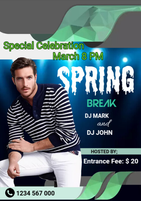 Plantilla de Spring Break | PosterMyWall