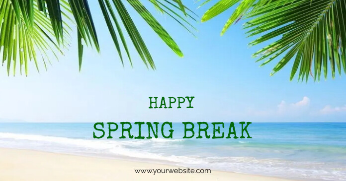 Spring Break Template | PosterMyWall