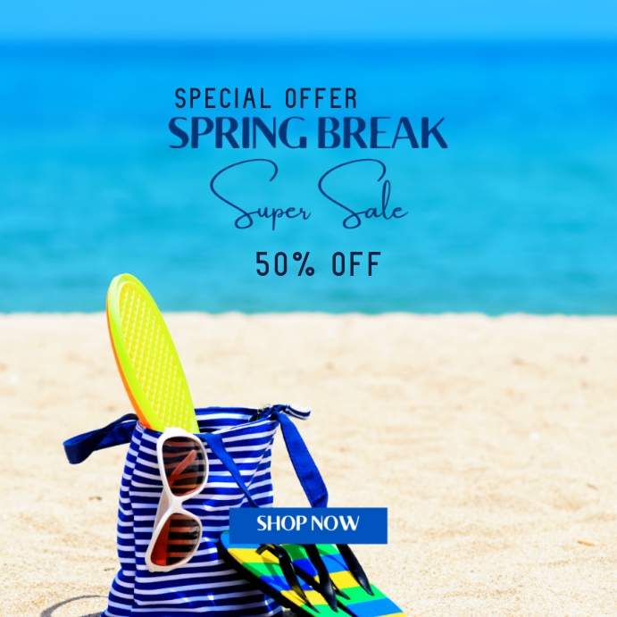 spring break Template | PosterMyWall