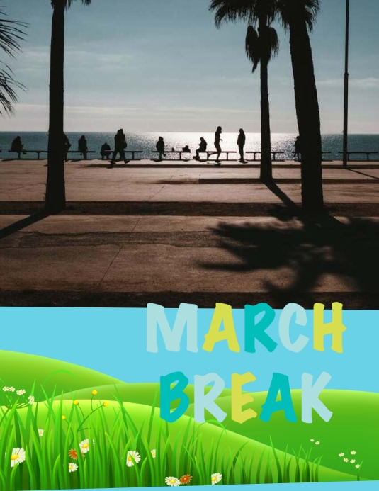 Spring break Template | PosterMyWall