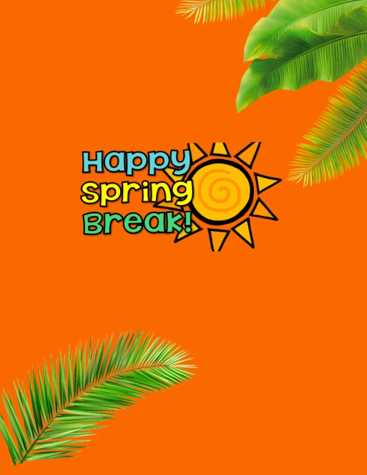 Spring break Template | PosterMyWall