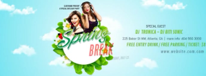 Spring Break Event Facebook-Cover template