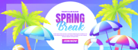 Spring Break Facebook Ads Zdjęcie w tle na Facebooka template