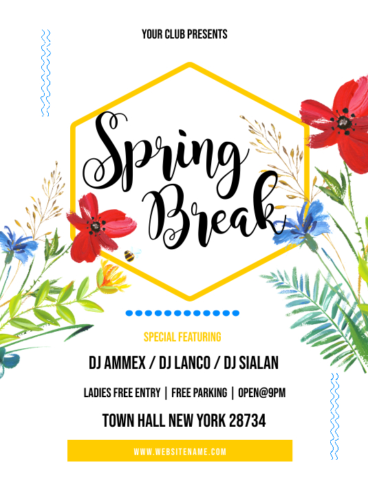 Copy of Spring Break Flyer | PosterMyWall