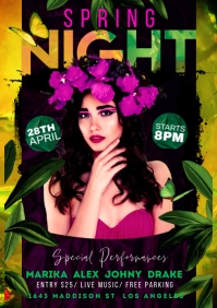 Spring Break Flyer Template | PosterMyWall