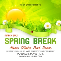 SPRING BREAK Template | PosterMyWall