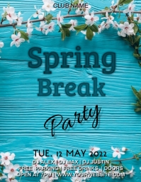 Spring Break Template PosterMyWall