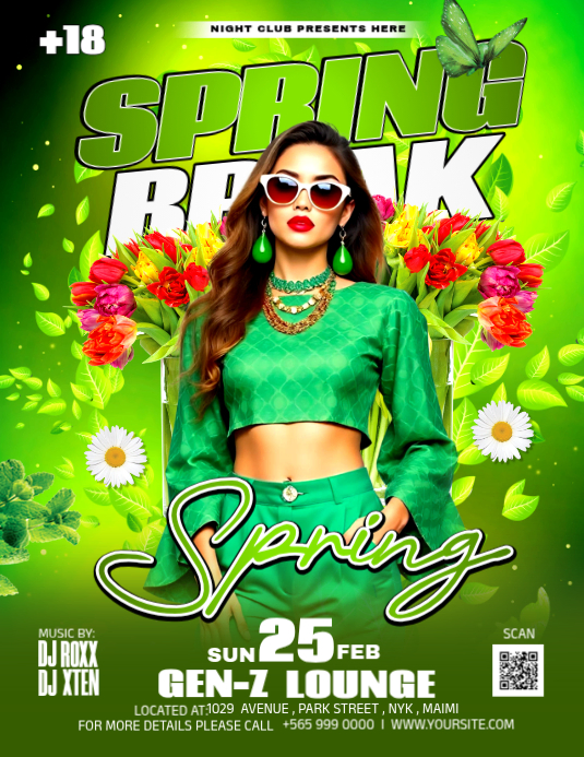 Copy of Spring Break Party | PosterMyWall