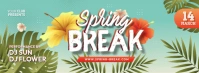 Spring Break Party Facebook Ads template