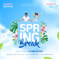 Spring Break Instagram Image Template | PosterMyWall
