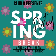 Spring Break Event Template | PosterMyWall