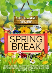 Spring Break Video Ads Template | PosterMyWall