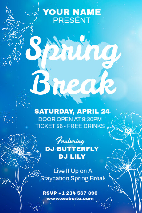 Copy of Spring Break Poster | PosterMyWall