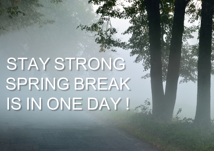 SPRING BREAK QUOTE TEMPLATE | PosterMyWall