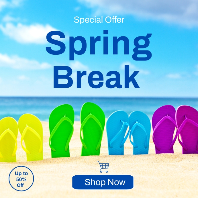 Copy of Spring Break Sale | PosterMyWall