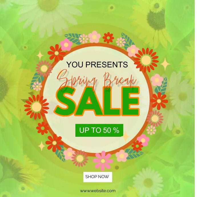 amazing spring break sale Template | PosterMyWall