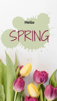 spring break template Instagram Story