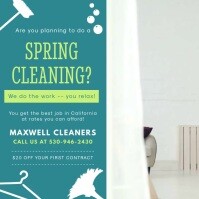 Free Spring Cleaning Flyer Templates Postermywall