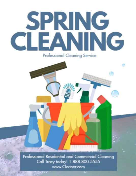 Copy of Spring cleaning | PosterMyWall