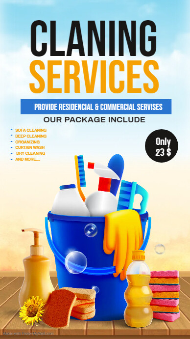 Copy of spring cleaning | PosterMyWall