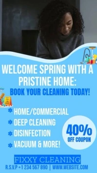 Spring Cleaning Made Easy Instagram Story Instagram-Story template