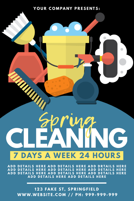 Copy of Spring Cleaning Poster | PosterMyWall