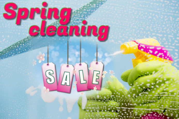 Spring cleaning Template | PosterMyWall