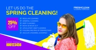 Spring Cleaning Services Facebook Shared Image template