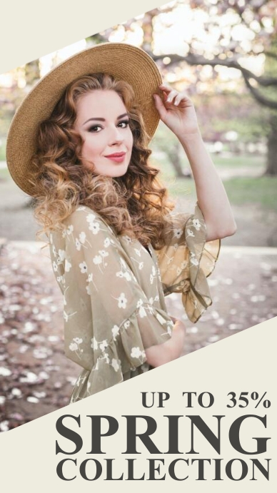 Spring Collection Ads Indaba yaku-Instagram template