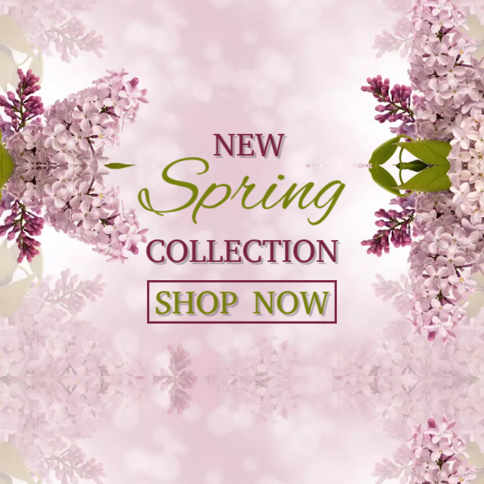 Spring Collection Instagram Post template