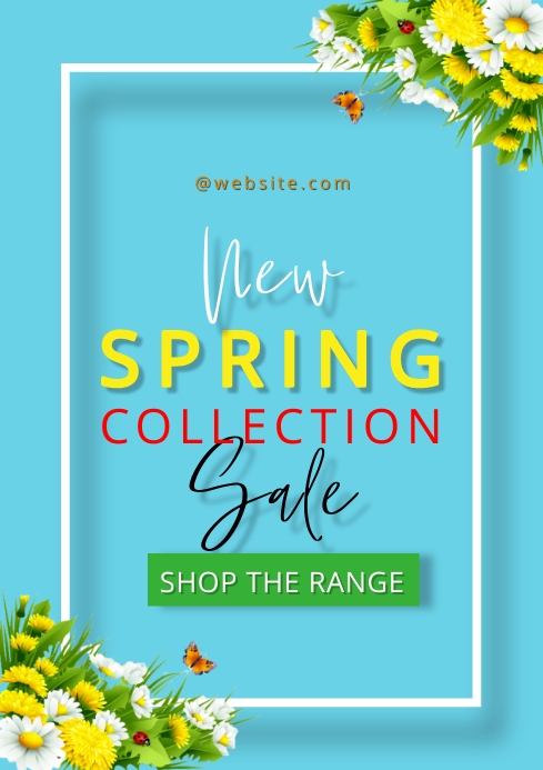Copy of Spring Collection Sale A4 | PosterMyWall
