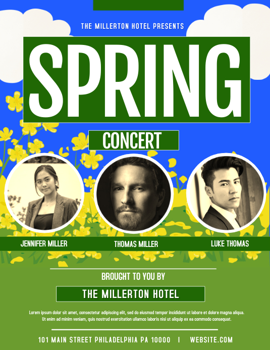 Spring concert Template | PosterMyWall