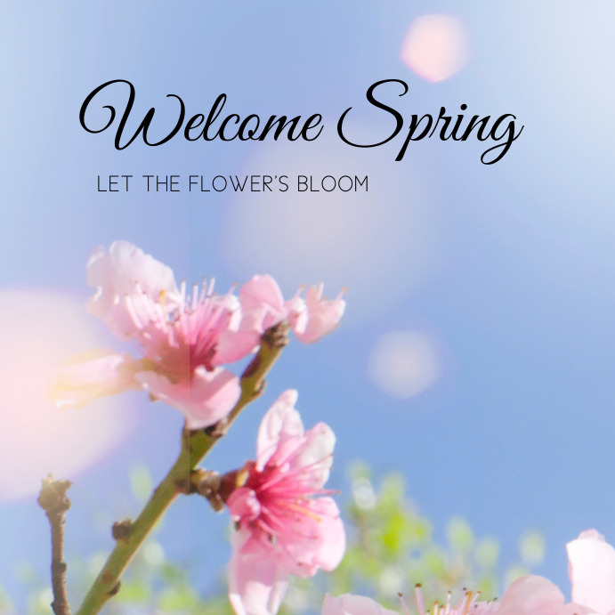 SPRING DAY Template | PosterMyWall