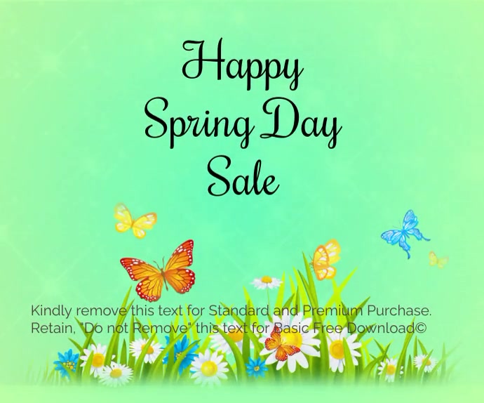 Spring Day Sale Template | PosterMyWall