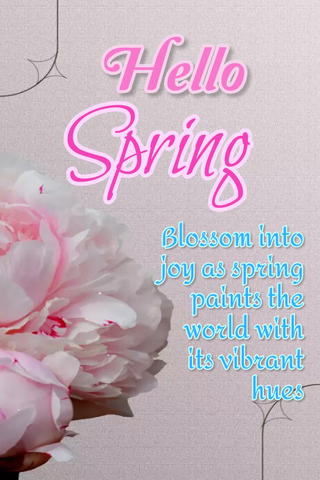 Spring day template | PosterMyWall