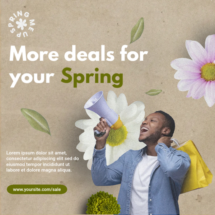 Plantilla de Spring Deals | PosterMyWall