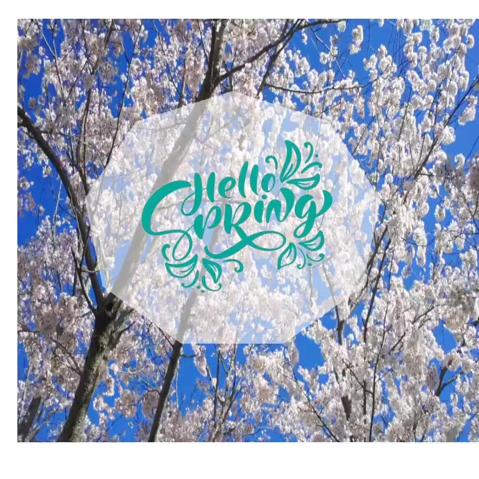 Spring Square Design SPRING Template | PosterMyWall