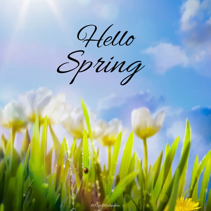Spring Template | PosterMyWall