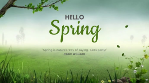 spring Tampilan Digital (16:9) template
