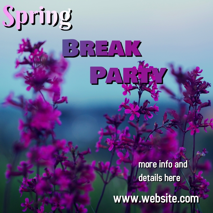 Plantilla de Primavera | PosterMyWall